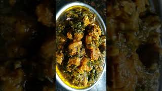 Mutton Curry In Telugu Palak Methi Mutton Kura Mutton Kura Recipe Telugu Simple Ingredients shorts [upl. by Godber]