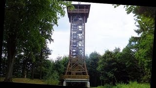 Aussichtsturm Hungerberg Marienmünster [upl. by Zins]