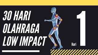 GGL Olahraga Low Impact Day 5  Program Fatloss untuk Obesitas [upl. by Idnek]