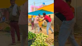 Bajar Me Maar Peet 😂 viralvideo comedy funny funnyclips ytshorts reels comedyreels [upl. by Alet]