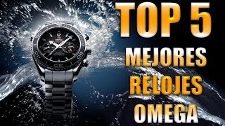 TOP 5  MEJORES RELOJES OMEGA [upl. by Enimrac]