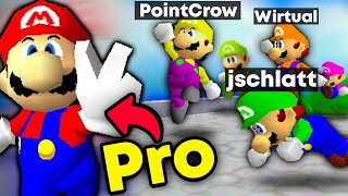 2 Speedrunners vs 10 YouTubers ft Schlatt PointCrow Wirtual Cheese amp more [upl. by Aenitsirhc]