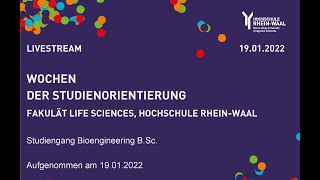 Vorstellung Studiengang Bioengineering BSc [upl. by Pollerd653]