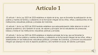 Ley 2025 del 2020 [upl. by Nesral]