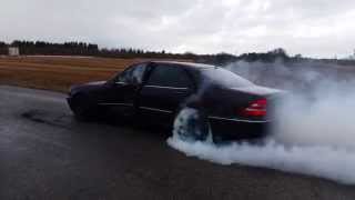 MercedesBenz S500 Burnout UHD [upl. by Keavy]