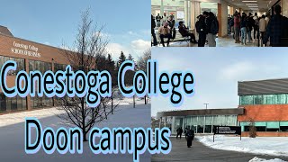 Tour of Conestoga College Doon campus 3  Canada  College life [upl. by Beaufort]