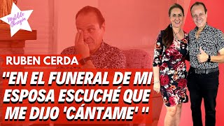 RUBÉN CERDA habla del funeral de su esposa por primera vez I Entrevista Matilde Obregón [upl. by Atalee607]