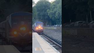 214 on 953 Passing by Hartsdale with a Horn Salute [upl. by Ainecey]