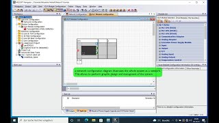 Mitsubishi MELSOFT Navigator Creating a network configuration diagram 2 [upl. by Idona870]