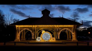 Unionville Night Walk  Greater Toronto Area  Markham Ontario Canada [upl. by Eed144]