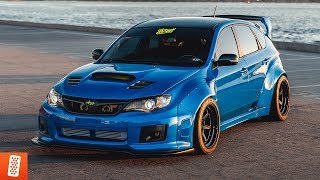 Building a Subaru WRX STI in 18 minutes COMPLETE TRANSFORMATION [upl. by Glassco]