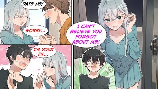 Manga Dub I went to my favorite idols meet and greet and she claims to be my exgirlfriend [upl. by Yetty518]