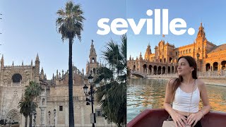 seville vlog  exploring famous sights eating tapas amp being amazed by the beautiful architecture [upl. by Ronica]