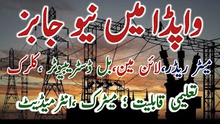 WAPDA jobs 2024how apply online for WAPDA jobsWAPDA jobs announced 2024 [upl. by Ahsaenat]