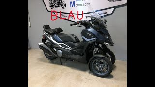 Kymco CV 3 550i  Matt Blau [upl. by Hildie]