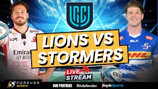 LIONS VS STORMERS LIVE  URC Live Commentary amp Watchalong [upl. by Diantha470]