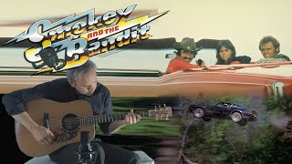 THE BANDIT THEME  FLATPICKIN GUITAR ARR BY CHRISBRENNAN thebandit smokeyandthebandit jerryreed [upl. by Nylsor]