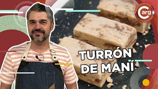 Cómo preparar TURRÓN DE MANÍ CASERO [upl. by Fernandez]