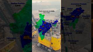 Largest coal producing states of India Top 3 coal producing countries [upl. by Burger]