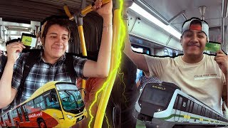 METRO VS TRANSMILENIO El Brayan [upl. by Iaka]