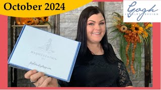 October 2024  Manifestation Box by Gogh Jewelry Design Unboxing [upl. by Eltotsira154]