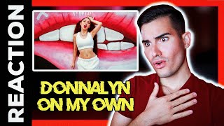 DONNALYN  OMO On My Own Reaction  Official Music Video Subtle Messages GALORE 😂 [upl. by Kathe185]