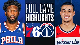 76ERS at WIZARDS  FULL GAME HIGHLIGHTS  December 6 2023 [upl. by Ehcsrop]