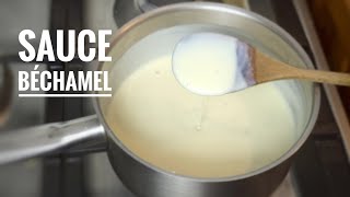 SAUCE BÉCHAMEL RECETTE FACILE [upl. by Heilman]