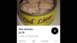 joji  foie bump [upl. by Letsou706]