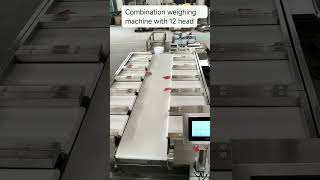 Multistation combination scale 12 head conveyor belt combination scaleCombinationscale [upl. by Netnert998]