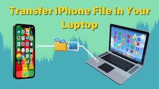 Transfer Laptop To iPhone Any Files Fastly And Wireless [upl. by Ano]