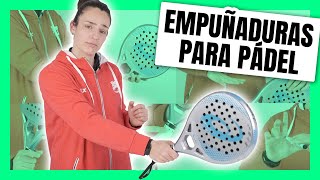 Tutorial Tipos Empuñaduras padel [upl. by Esyahc333]