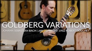 Goldberg Variations BWV 988 quotAriaquot by Johann Sebastian Bach  Jan Depreter on a 1962 Robert Bouchet [upl. by Ieso]