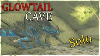 How I Claimed GLOWTAIL Cave As A SOLO In ARK [upl. by Swec232]