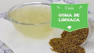 Substituto de Ovo em Receitas Veganas  Goma de Linhaça [upl. by Edahc333]