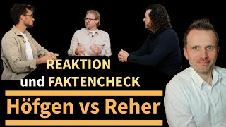 Reaktion auf Höfgen vs Blocktrainer mit Faktencheck [upl. by Nnaes495]