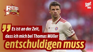 FC Bayern Thomas Müller mit emotionalem RekordEinsatz  Reif ist Live [upl. by Ocsinarf]