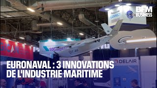 Euronaval  3 innovations de lindustrie maritime [upl. by Adliw]