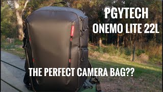 PGYTECH  ONEMO LITE 22L BAG OVERVIEW NEW CAMERA BAG quotFOR MEquot [upl. by Anoyek]