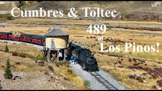 Cumbres amp Toltec 489 at Los Pinos [upl. by Ber]