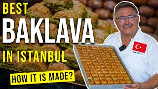 Tastes of Turkiye  Making Baklava with a Turkish chef in Istanbul [upl. by Submuloc]