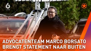 ADVOCATENTEAM van MARCO BORSATO brengt STATEMENT naar buiten  SHOWNIEUWS [upl. by Ellerey356]