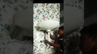 Washing machine waste pipe fittingshortsvideo [upl. by Sorazal531]