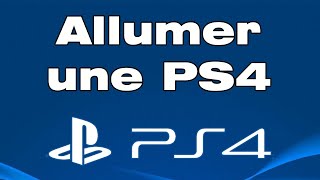 Comment allumer une PS4 [upl. by Clava822]