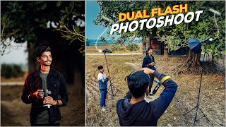 This Will Change Your Perspective About Dual Flash Photoshoot [upl. by Otrebliw]