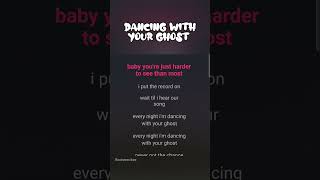 Dancing With Your Ghost Lyrics  Sasha Sloan music song lyrics [upl. by Deborah]