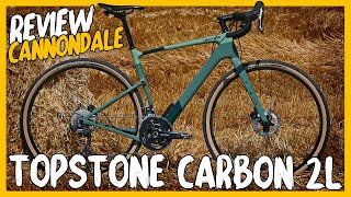 Review Cannondale Topstone Carbon 2L para GRAVEL  Javier Bañón Izu [upl. by Lagasse801]