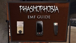 All the New EMFs  Which is Best  Phasmophobia EMF Guide [upl. by Junius]