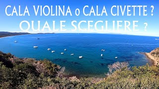 Cala Violina o Cala Civette Quale scegliere Trekking per tutti 23 [upl. by Yesnikcm]