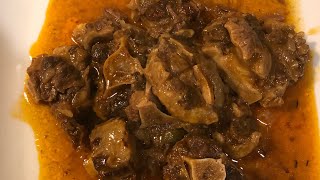 The Best Haitian oxtail stew recipe viande boeuf en sauce [upl. by Portie]